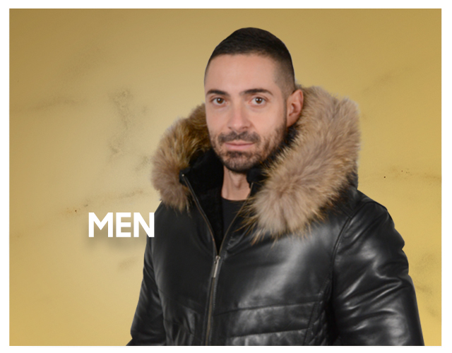 Leather clothes for men