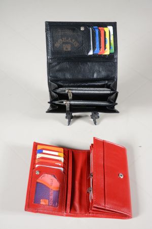 Women's wallet lambskin