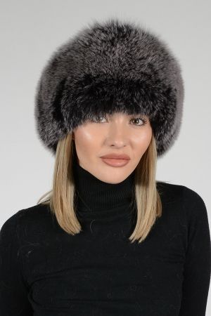 HAT32P -  Ladies hat lambskin and fox