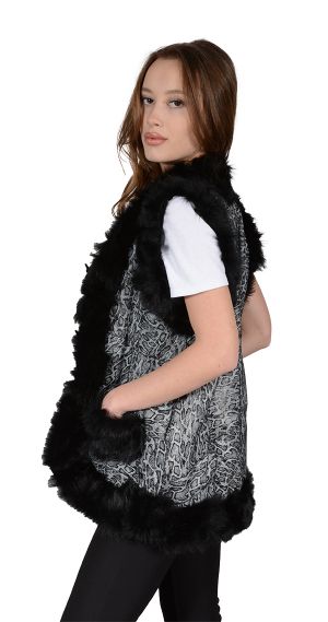 Ladies' vest lambskin