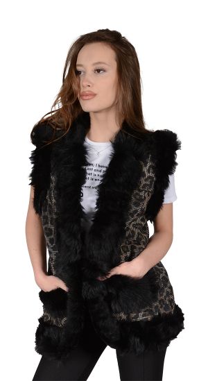 Ladies' vest lambskin