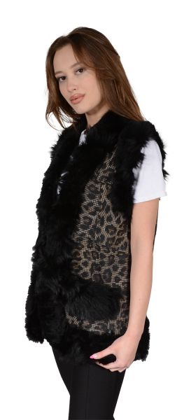 Ladies' vest lambskin