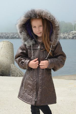 GOAT-GIRL -  CHILD'S FUR LAMBLE LEATHER