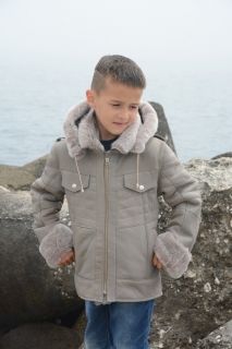 KIDS-120 -  Children's coat lambskin