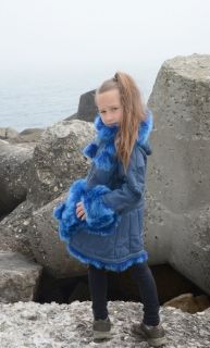 KIDS-120-G -  Children's coat lambskin