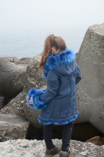 KIDS-120-G -  Children's coat lambskin