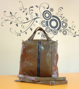 BACKPACK - Genuine leather backpack