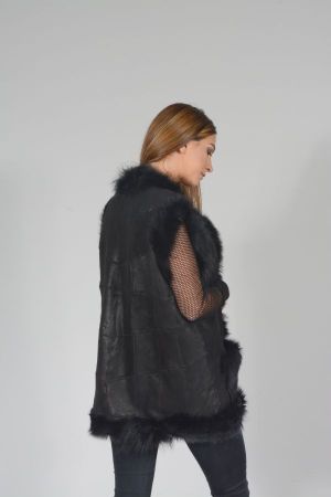 Ladies' vest lambskin